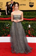 EMMY ROSSUM at 2015 Screen Actor Guild Awards in Los Angeles