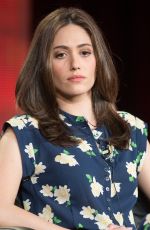 EMMY ROSSUM at TCA Press Tour in Pasadena