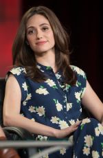 EMMY ROSSUM at TCA Press Tour in Pasadena