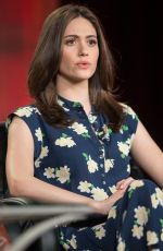 EMMY ROSSUM at TCA Press Tour in Pasadena