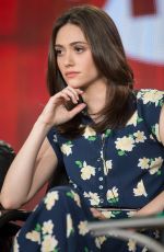 EMMY ROSSUM at TCA Press Tour in Pasadena