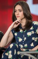 EMMY ROSSUM at TCA Press Tour in Pasadena