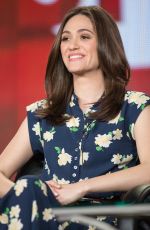 EMMY ROSSUM at TCA Press Tour in Pasadena