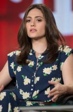 EMMY ROSSUM at TCA Press Tour in Pasadena