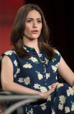 EMMY ROSSUM at TCA Press Tour in Pasadena