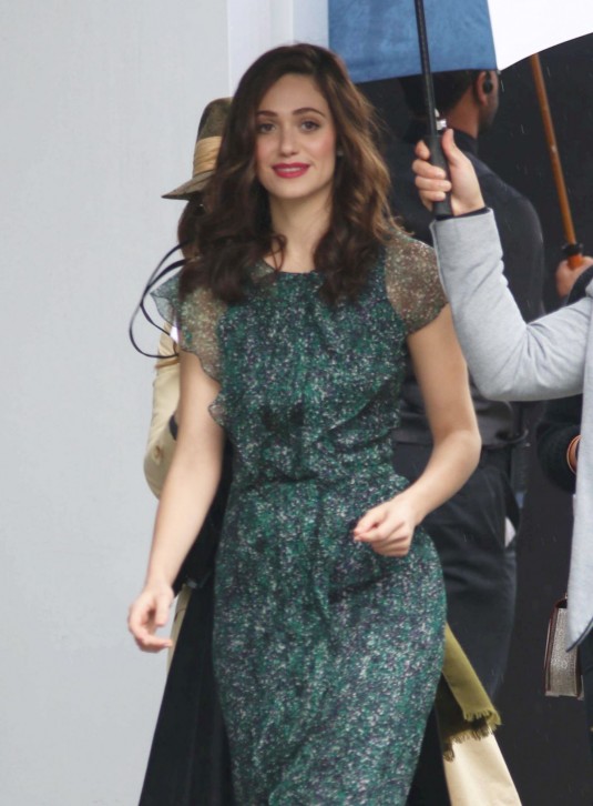 EMMY ROSSUM Out in Hollywood
