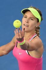 EUGENIE BOUCHARD at 2015 Australian Open in Melbourne