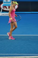 EUGENIE BOUCHARD at 2nd Round Match of Australian Open