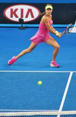 EUGENIE BOUCHARD at 2nd Round Match of Australian Open