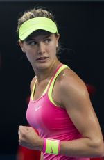 EUGENIE BOUCHARD at 2nd Round Match of Australian Open
