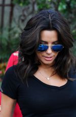 EVA LONGORIA Leaves Ken Paves Salon in Los Angeles 0501
