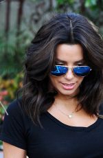 EVA LONGORIA Leaves Ken Paves Salon in Los Angeles 0501