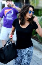 EVA LONGORIA Leaves Ken Paves Salon in Los Angeles 0501