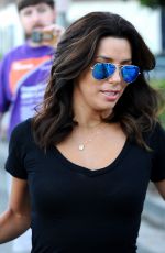EVA LONGORIA Leaves Ken Paves Salon in Los Angeles 0501