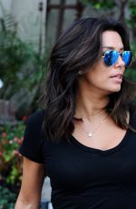 EVA LONGORIA Leaves Ken Paves Salon in Los Angeles 0501