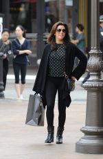 EVA LONGORIA Out Shopping at the Grove in Los Angeles 2901