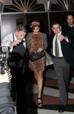 EVA MENDES Leaves Saban Theatre in Beverly Hills