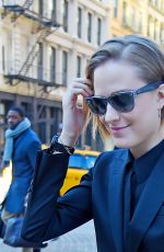 EVAN RACHEL WOOD Out and About in Tribeca 1701