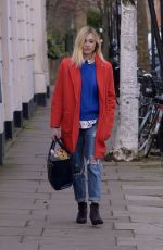 FEARNE COTTON in Ripped Jeans Out in London 30010