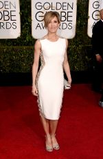 FELICITY HUFFMAN at 2015 Golden Globe Awards in Beverly Hills