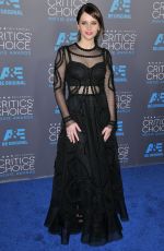 FELICITY JONES at 2015 Critics Choice Movie Awards in Los Angeles