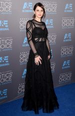 FELICITY JONES at 2015 Critics Choice Movie Awards in Los Angeles