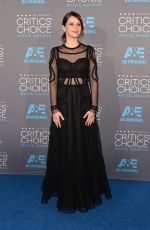 FELICITY JONES at 2015 Critics Choice Movie Awards in Los Angeles