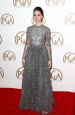 FELICITY JONES at 2015 Producers Guild Awards in Los Angeles