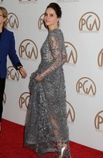 FELICITY JONES at 2015 Producers Guild Awards in Los Angeles
