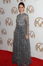 FELICITY JONES at 2015 Producers Guild Awards in Los Angeles