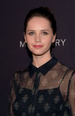 FELICITY JONES at Bafta Tea Party in Los Angeles