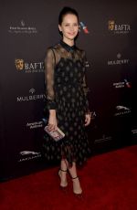 FELICITY JONES at Bafta Tea Party in Los Angeles
