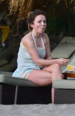 GERI HALLIWELL on Vacation in St. Lucia