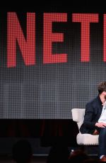 GILLAN ANDERSON at The Fall Panel at Netflix TCA Press Tour in Pasadena