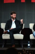 GILLIAN ANDERSON at Bloodline Panel at Netflix TCA Press Tour in Pasadena