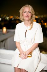 GILLIAN ANDERSON at W Magazine celebrates Golden Globe Week 2015 in Los Angeles