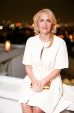 GILLIAN ANDERSON at W Magazine celebrates Golden Globe Week 2015 in Los Angeles