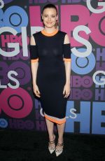 GILLIAN JACOBS at Girls Season 4 Premiere in New York