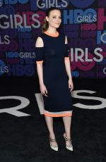 GILLIAN JACOBS at Girls Season 4 Premiere in New York