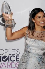 GINA RODRIGUEZ at 2015 People’s Choice Awards in Los Angeles