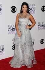 GINA RODRIGUEZ at 2015 People’s Choice Awards in Los Angeles