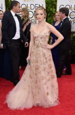 GREER GRAMMER at 2015 Golden Globe Awards in Beverly Hills