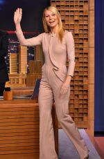 GWYNETH PALTROW at The Tonight Show with Jimmy Fallon in New York