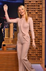 GWYNETH PALTROW at The Tonight Show with Jimmy Fallon in New York