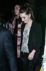 HAILEE STEINFELD and KAITLYN DEVER  Arrives at The Ivy in Los Angeles