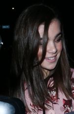 HAILEE STEINFELD and KAITLYN DEVER  Arrives at The Ivy in Los Angeles