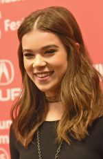 HAILEE STEINFELD at Ten Thousand Saints Premiere at 2015 Sundance Film Festival