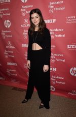 HAILEE STEINFELD at Ten Thousand Saints Premiere at 2015 Sundance Film Festival