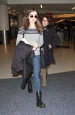 HAILEE STEINFELS at LAX Airport in Los Angeles 2201