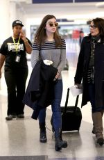 HAILEE STEINFELS at LAX Airport in Los Angeles 2201